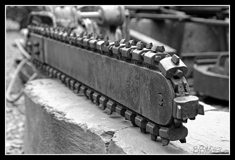 Slate Cutter: Photograph by Steve Milner Slate Cutter: Photograph by Steve Milner